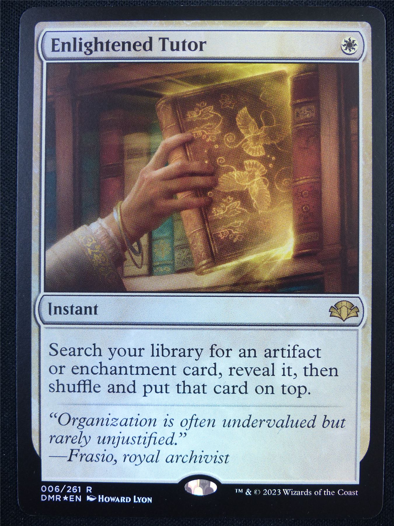 Enlightened Tutor Foil - DMR - Mtg Card #YN