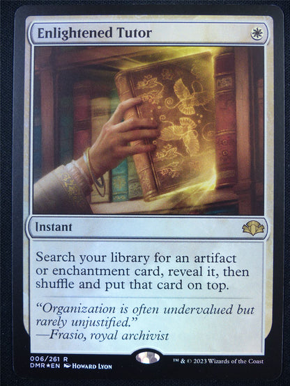 Enlightened Tutor Foil - DMR - Mtg Card #YN