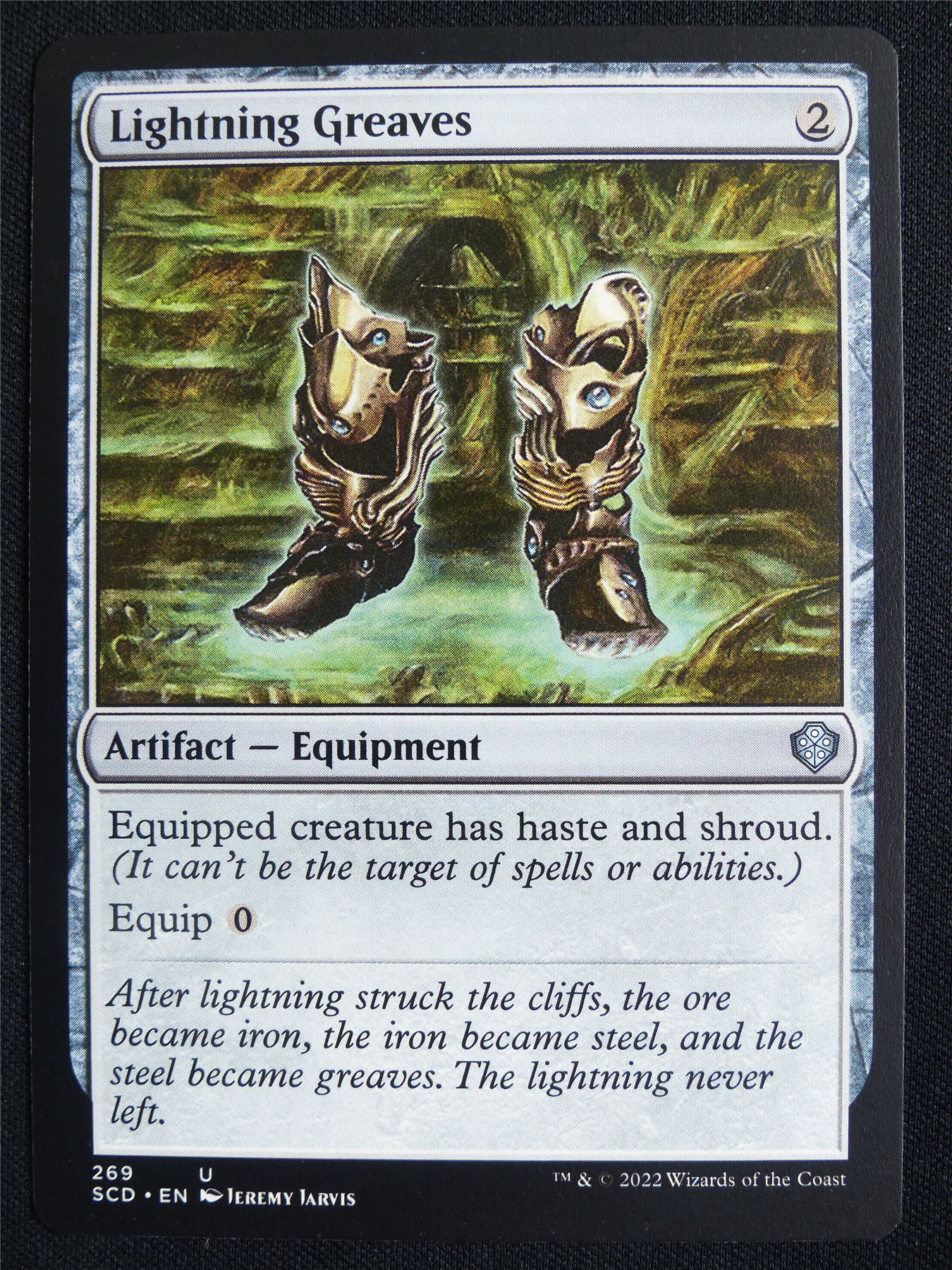 Lightning Greaves - SCD - Mtg Card #3FU