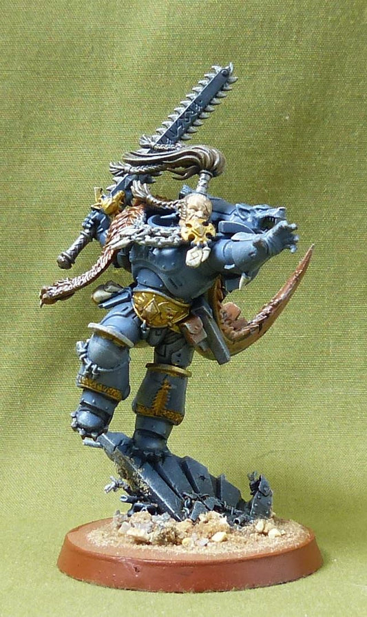 Ragnar Blackmane painted - Space Wolves - Warhammer 40K #1TV