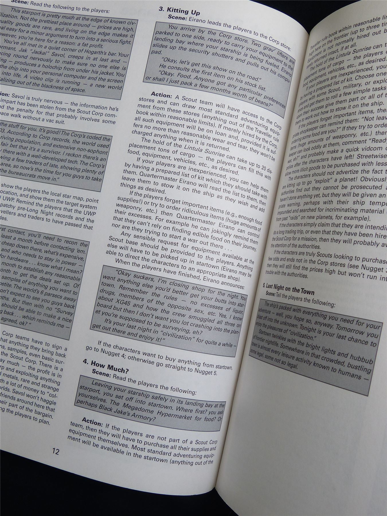 Traveller: Long Way Home Adventure One - GDW Roleplaying Booklet #2RU
