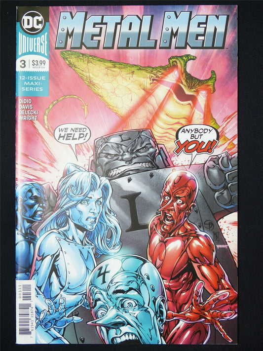 METAL Men #3 - B&B DC Comic #8FX