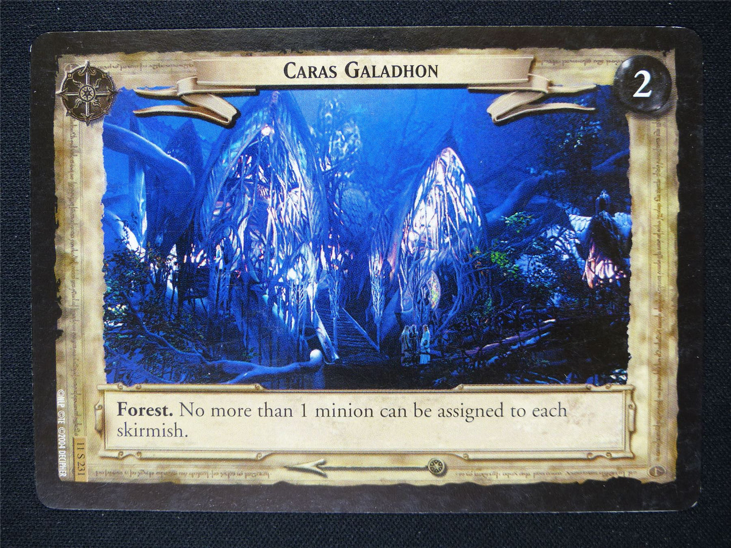 Caras Galadhon 11 S 231 - LotR Card #17T