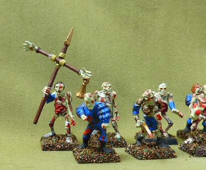 Classic Zombies painted - Undead - Warhamer Fantasy #4VY