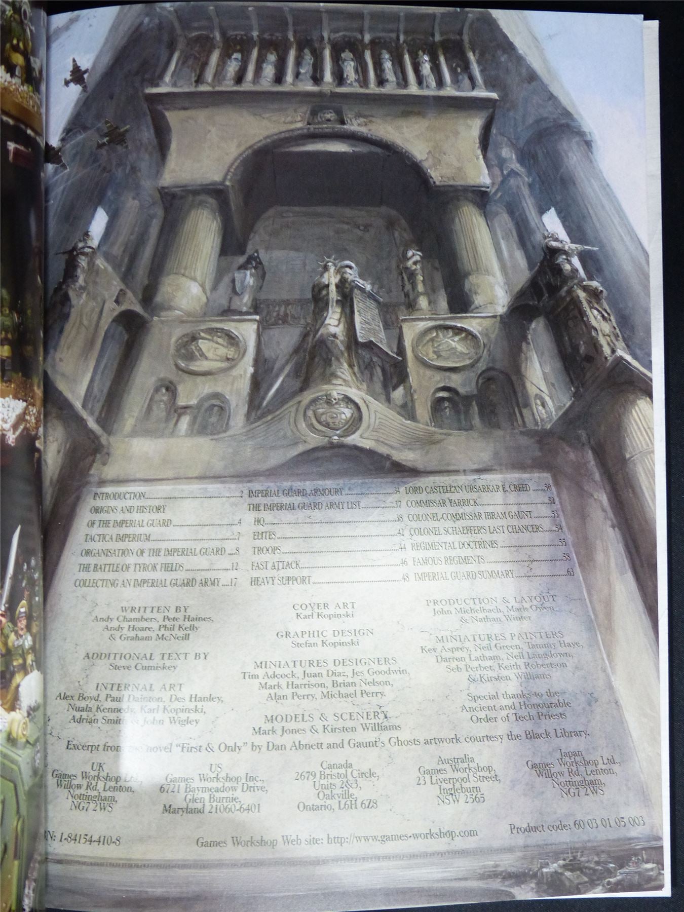 Imperial Guard Codex 2003 Softback - Warhammer 40K #1PA