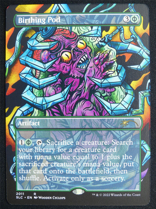 Birthing Pod Borderless - SLC - Mtg Card #4K2
