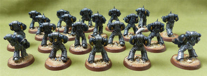 MKIII Tactical Squad painted - Iron Hands - Warhammer Horus Heresy #9H9