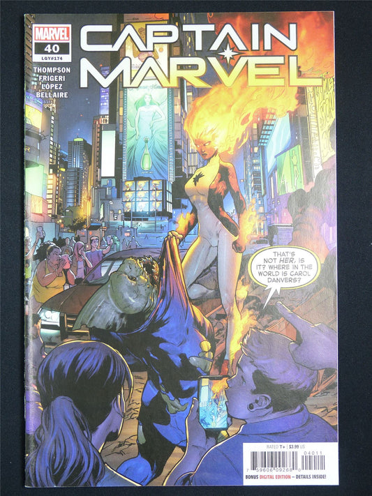 CAPTAIN Marvel #40 - Marvel Comic #6M6