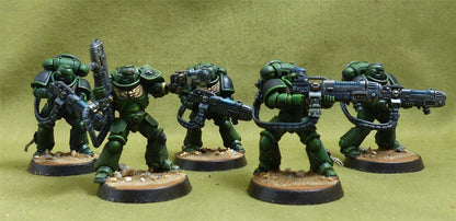 Hellblaster Squad set of 5 painted - Space Marines - Warhammer 40K #5BH