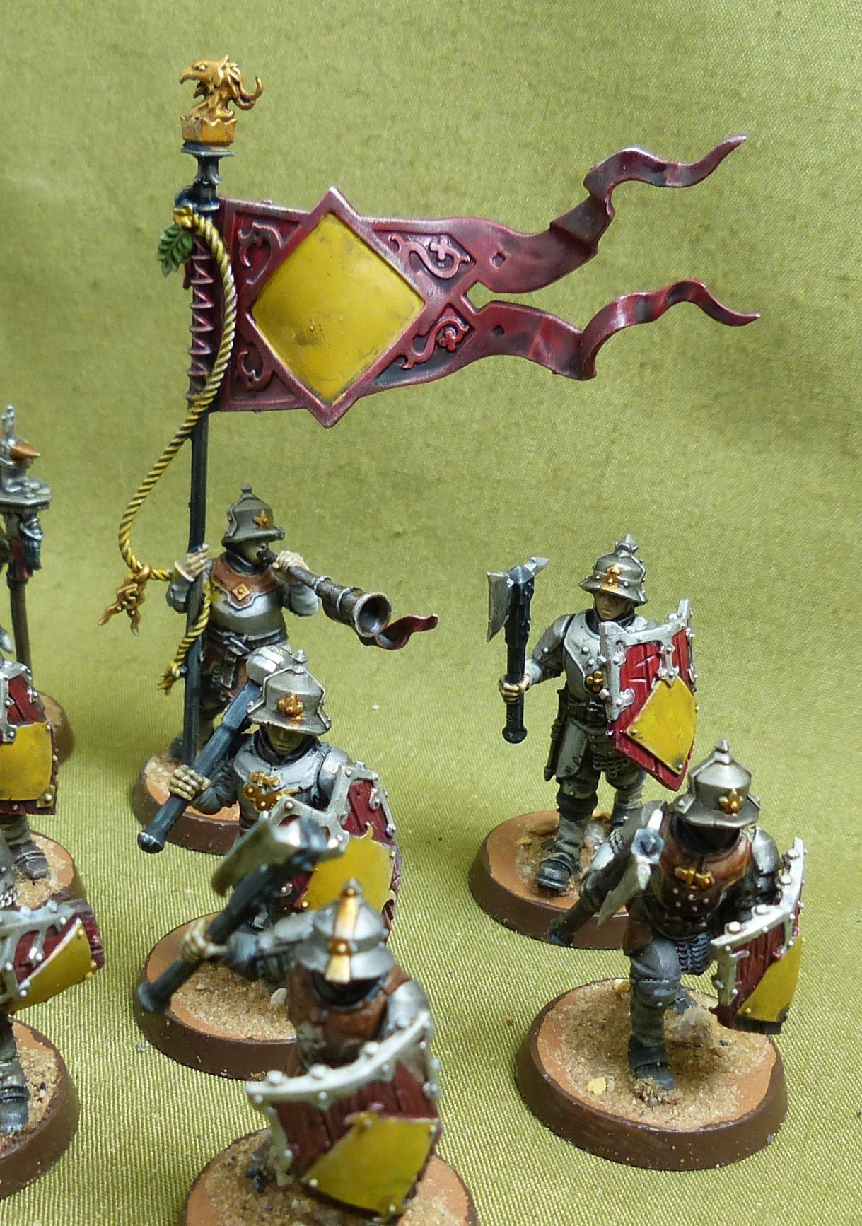 Freeguild Steelhelms painted - Cities of Sigmar - Warhammer AoS #5ZD