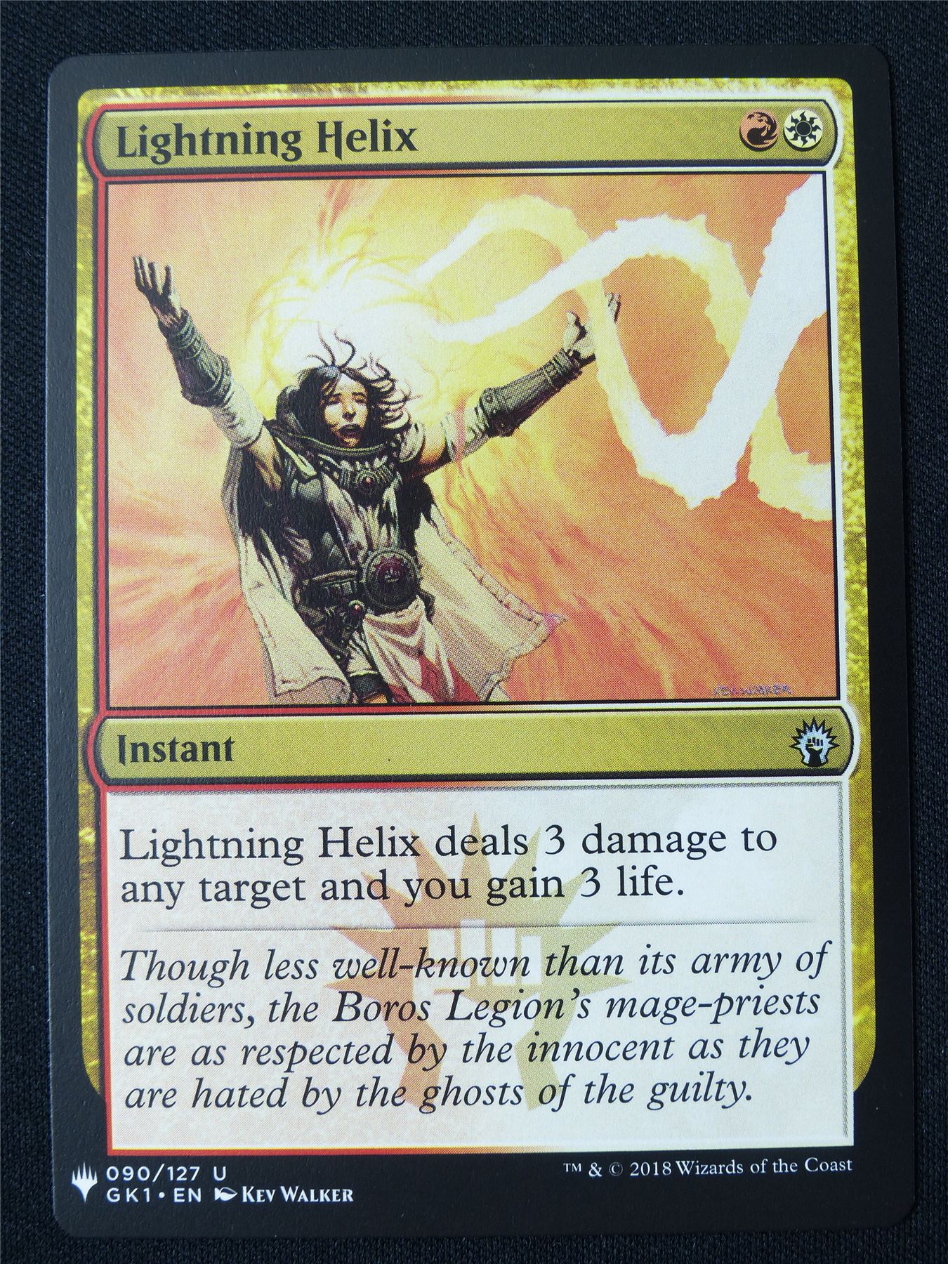 Lightning Helix - GK1 - Mtg Card #43V