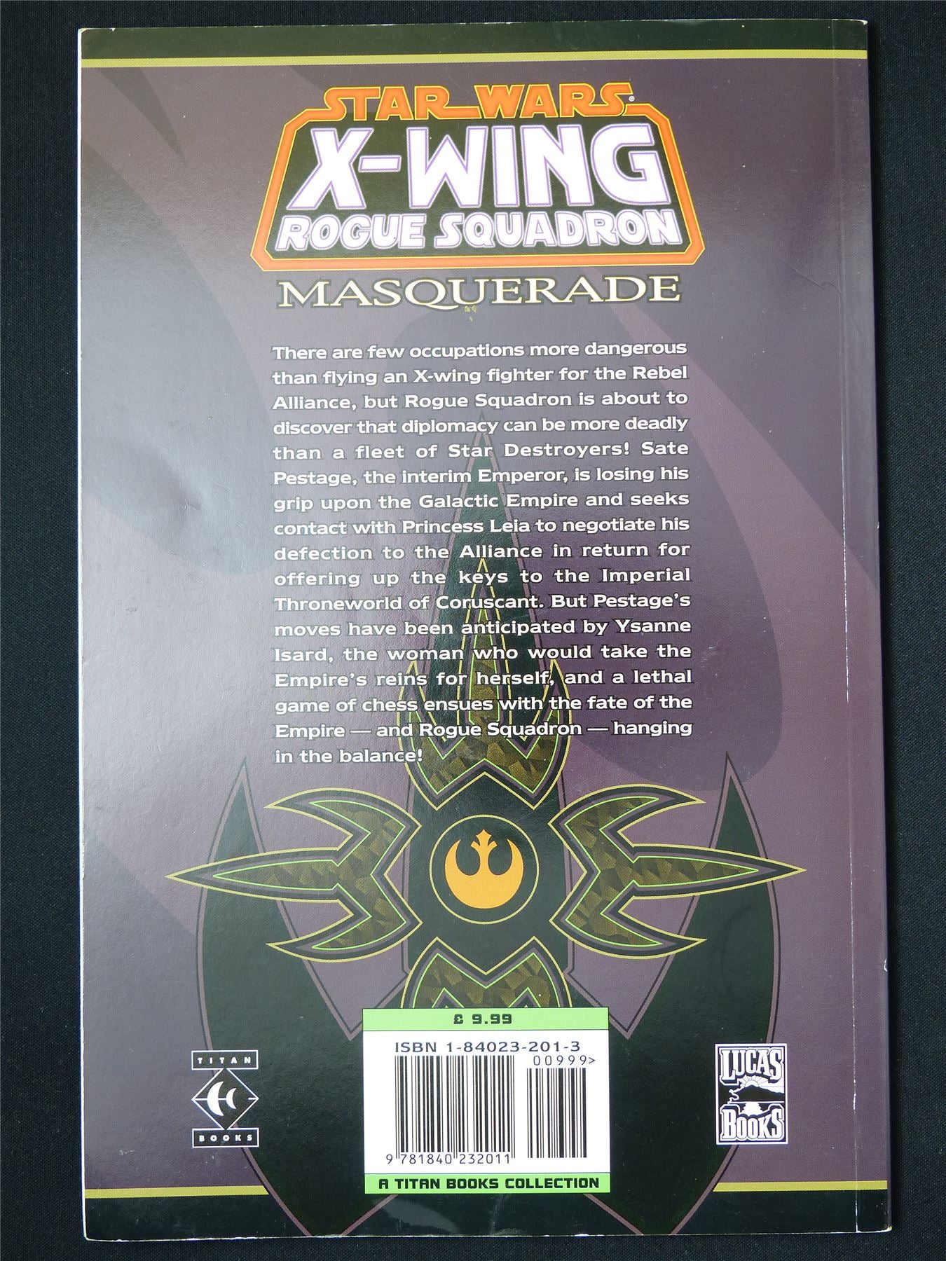 Star Wars: X-Wing Rogue Squadron: Masquerade - Titan Graphic Softback #41F