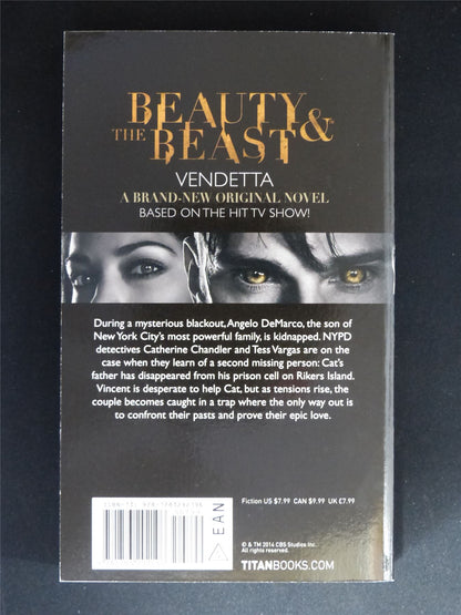 Beauty & The Beast: Vendetta - Titan Novel Softback #NN