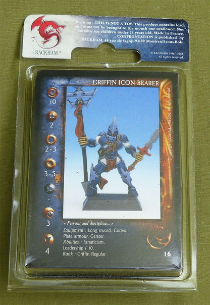 Confrontation: Griffin Icon Bearer Blister - Rackham Metal Minis OOP #25P