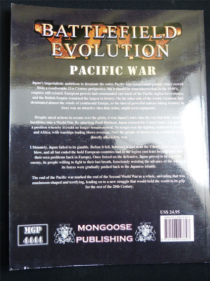 Battlefield Evolution: Pacific War - Miniatures Rulebook Softback #2UE