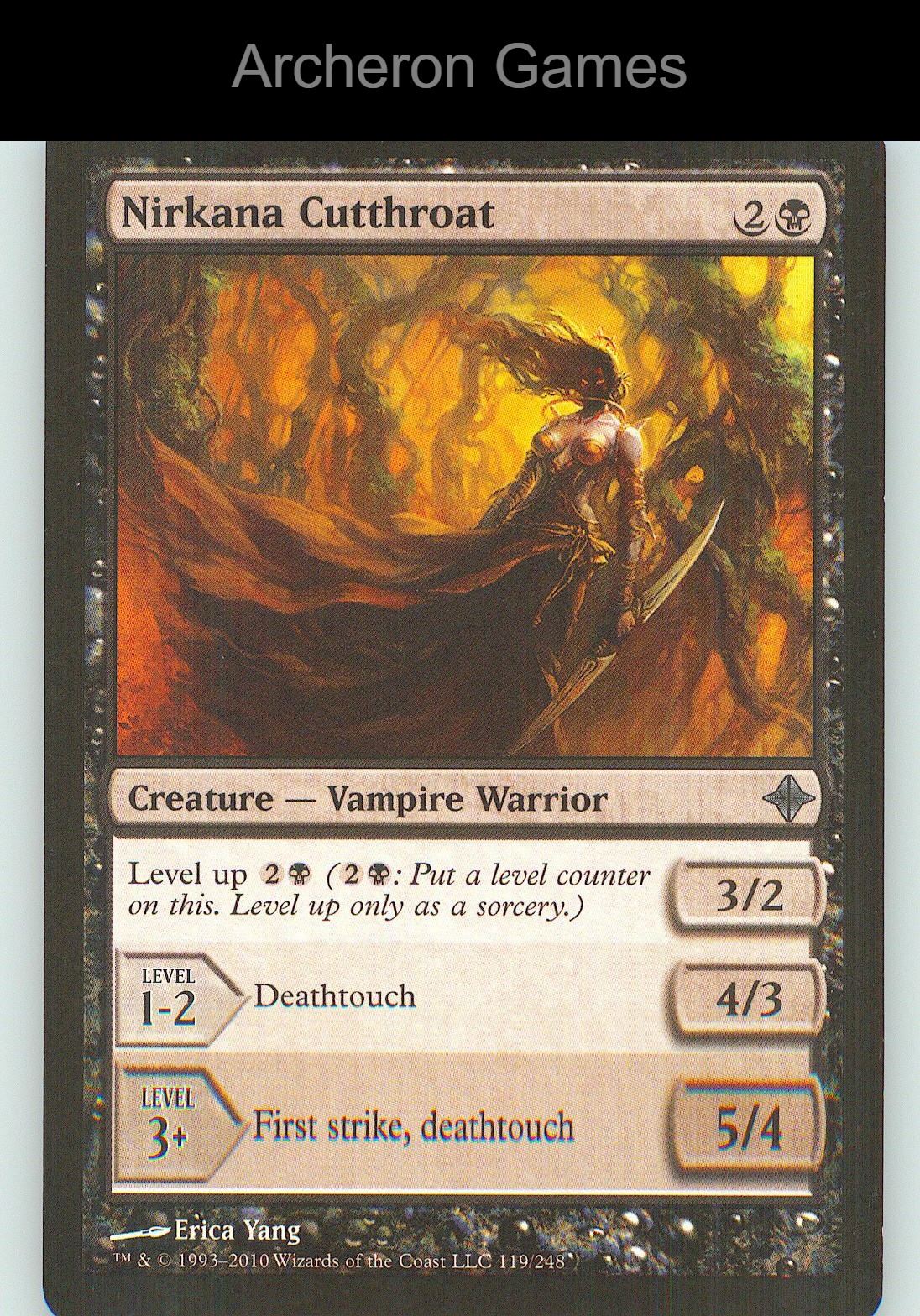 Nirkana Cutthroat PLST 119/248 UC MTG Card NM/EX+