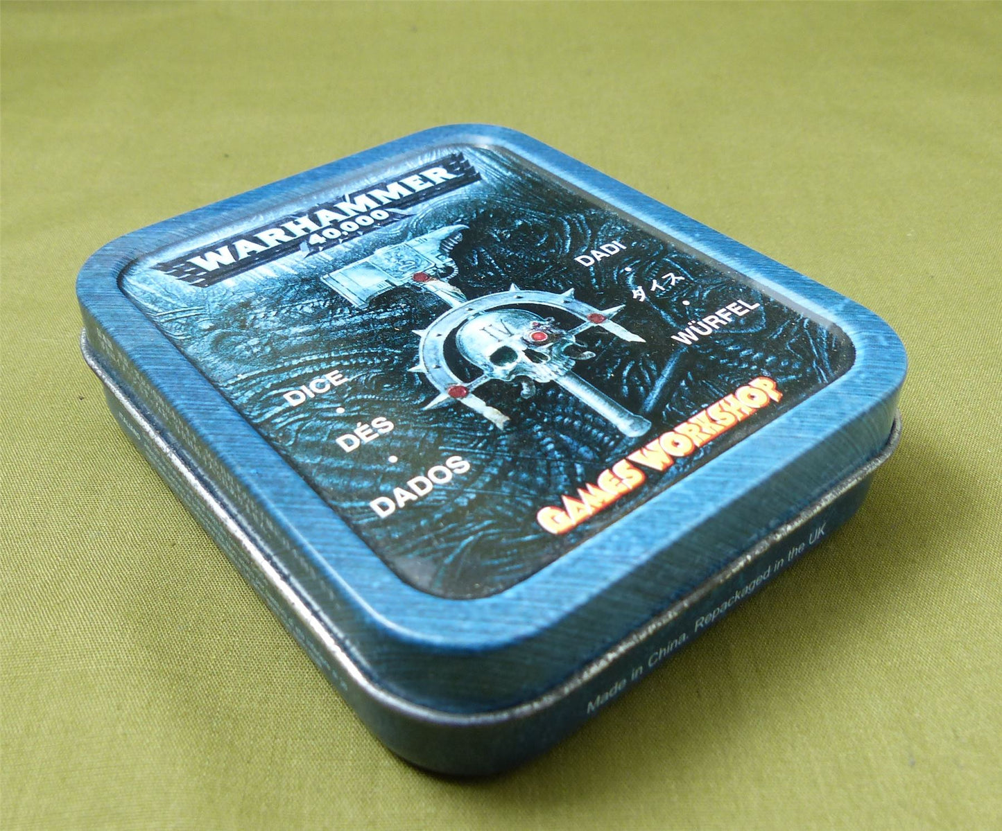 Warhammer Imperial Tin Dice Set - Warhammer 40K #3SM