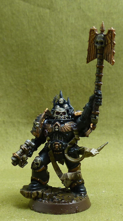 Chaplain painted - Dark Angels - Warhammer 40K #3J9