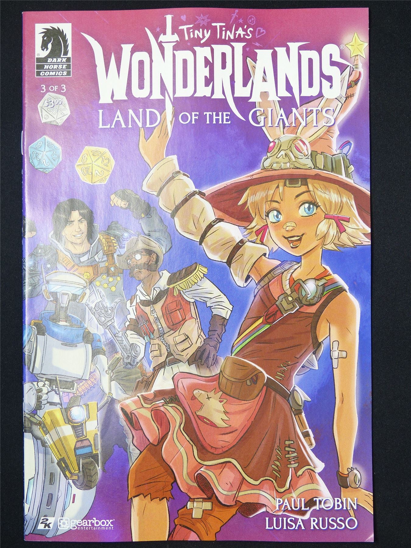 TINY Tina's Wonderlands: Land of the Giants #3 - B&B Oct 2024 Dark Horse Comic #3CM