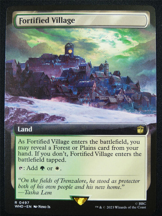Fortified Village Extended Art - WHO - Mtg Card #CX