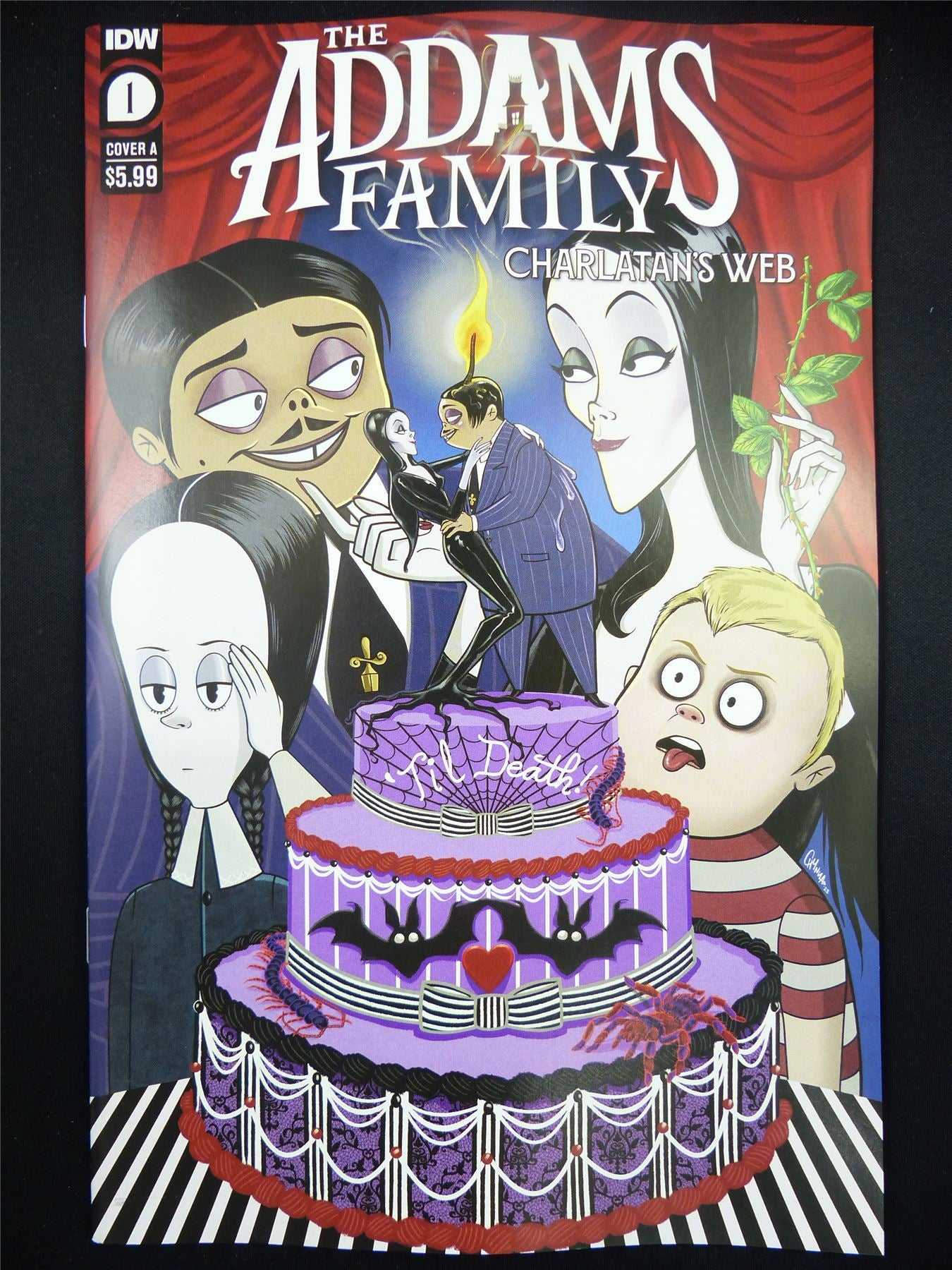 The ADDAMS Family: Charlatan's Web #1 - Dec 2023 IDW Comic #1IC