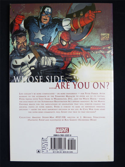 Civil War: The Amazing Spider-Man - Marvel Graphic Softback #482