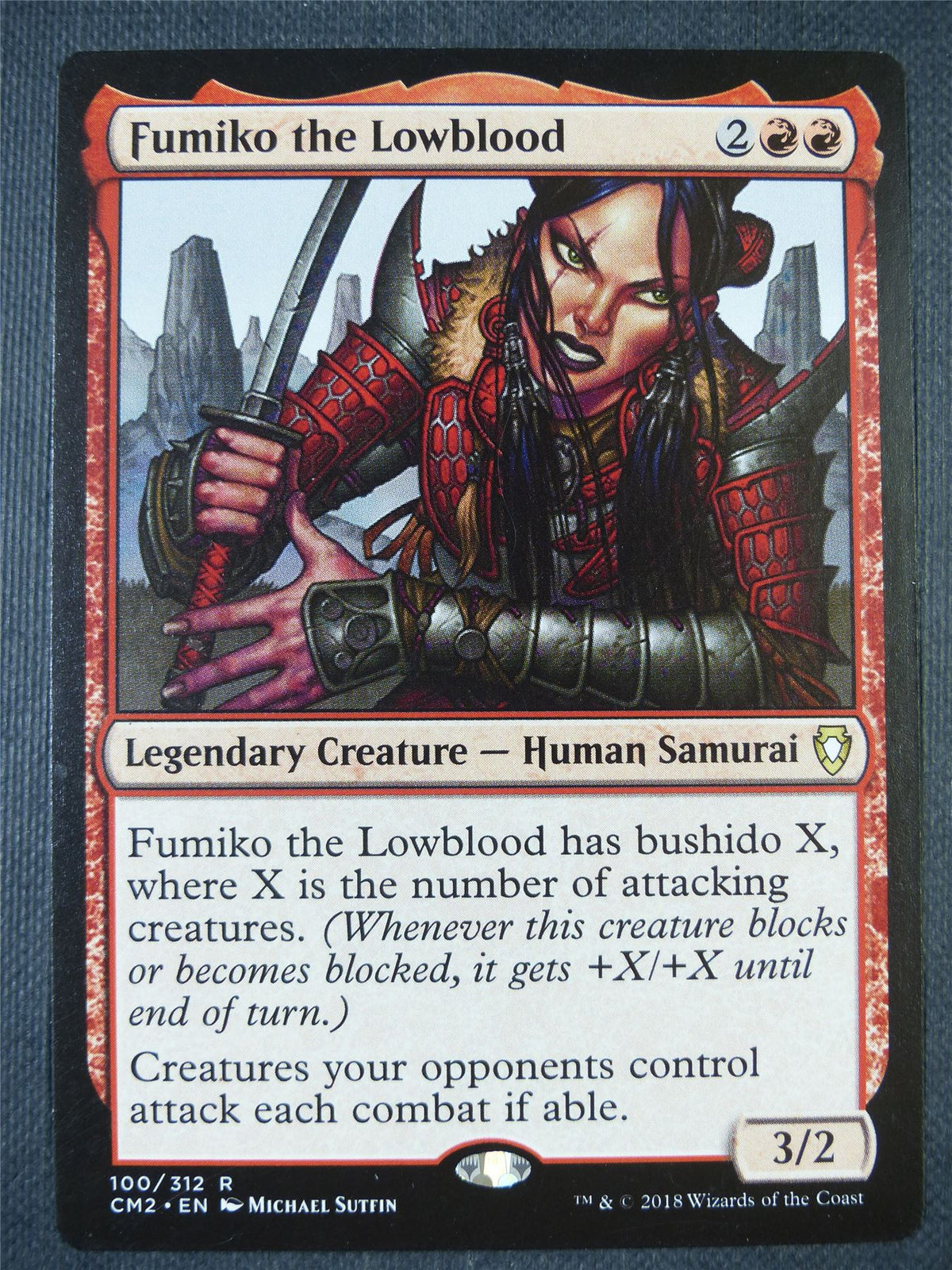 Fumiko the Lowblood - Mtg Card #87D