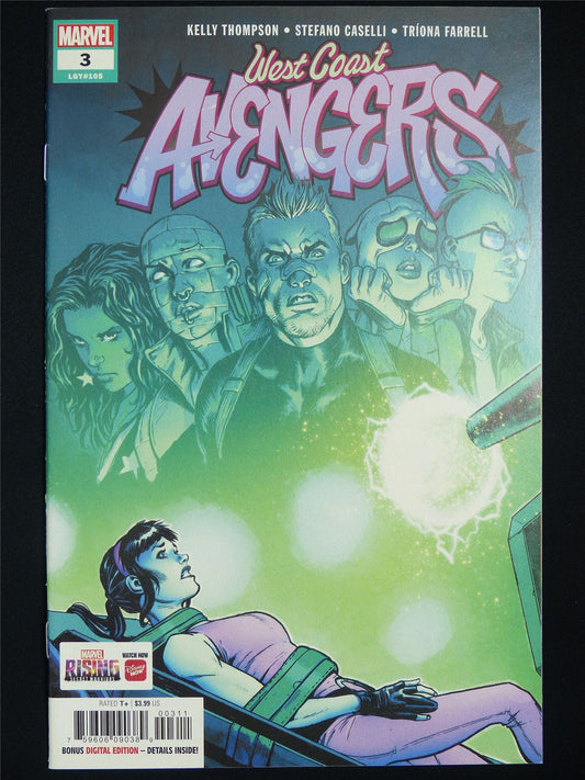 West Coast AVENGERS #3 - Marvel Comic #1B9