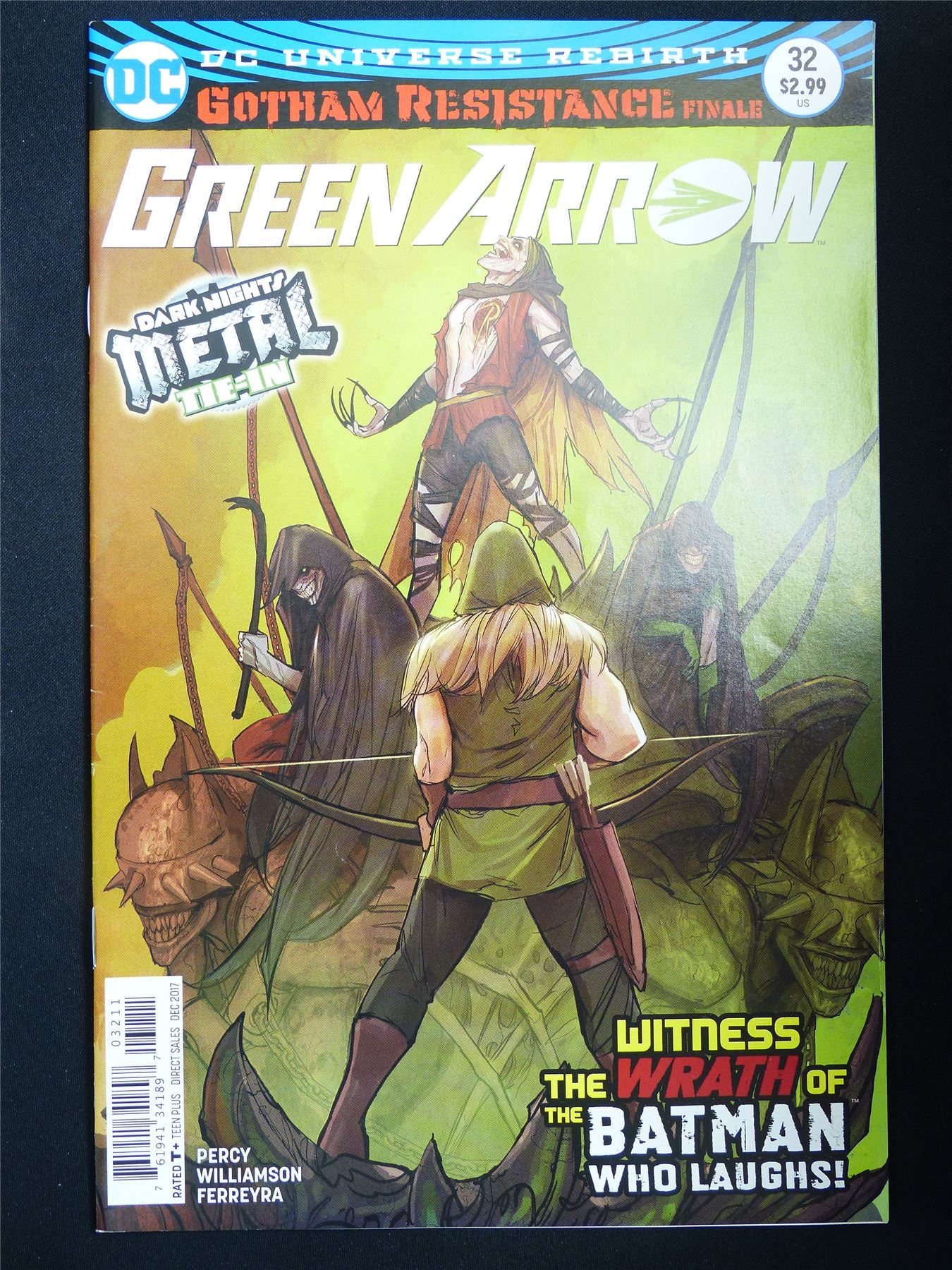 GREEN Arrow #32 Rebirth - DC Comic #29Q