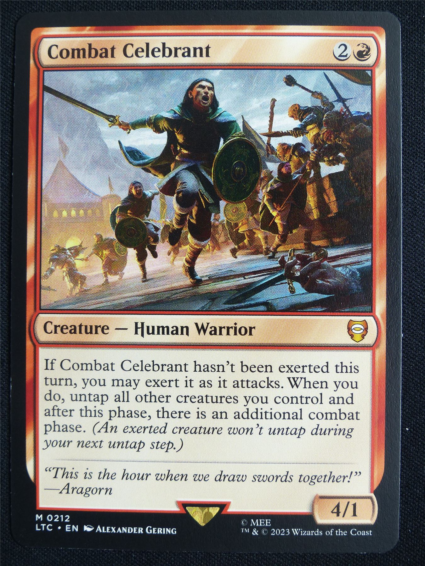 Combat Celebrant - LTC - Mtg Card #3GR