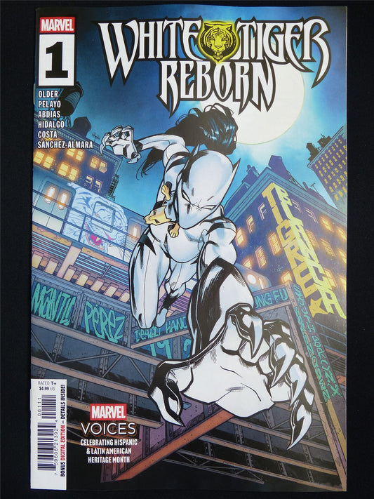 WHITE-TIGER Reborn #1 - Dec 2025 Marvel Comic #4U2