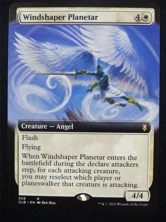Whindshaper Planetar Extended Art - CLB - Mtg Card #34K