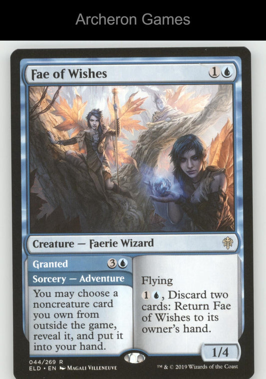 Fae of Wishes 44 R MTG Card Promo Pack: Throne of Eldraine