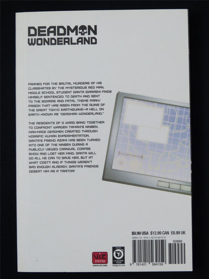 Deadman Wonderland Volume 7 - Viz Media Manga #52L