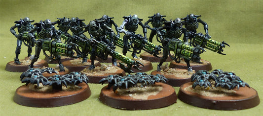 Necron Warriors painted - Necrons - Warhammer 40K #409