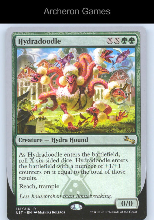 Hydradoodle 112 R MTG Card Unstable