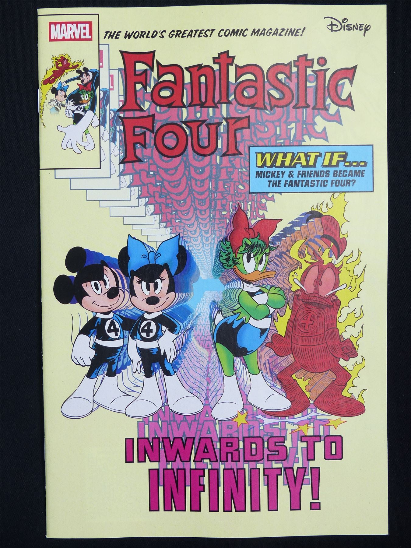 FANTASTIC Four #33 Disney Variant - Aug 2025 Marvel Comic #1DQ