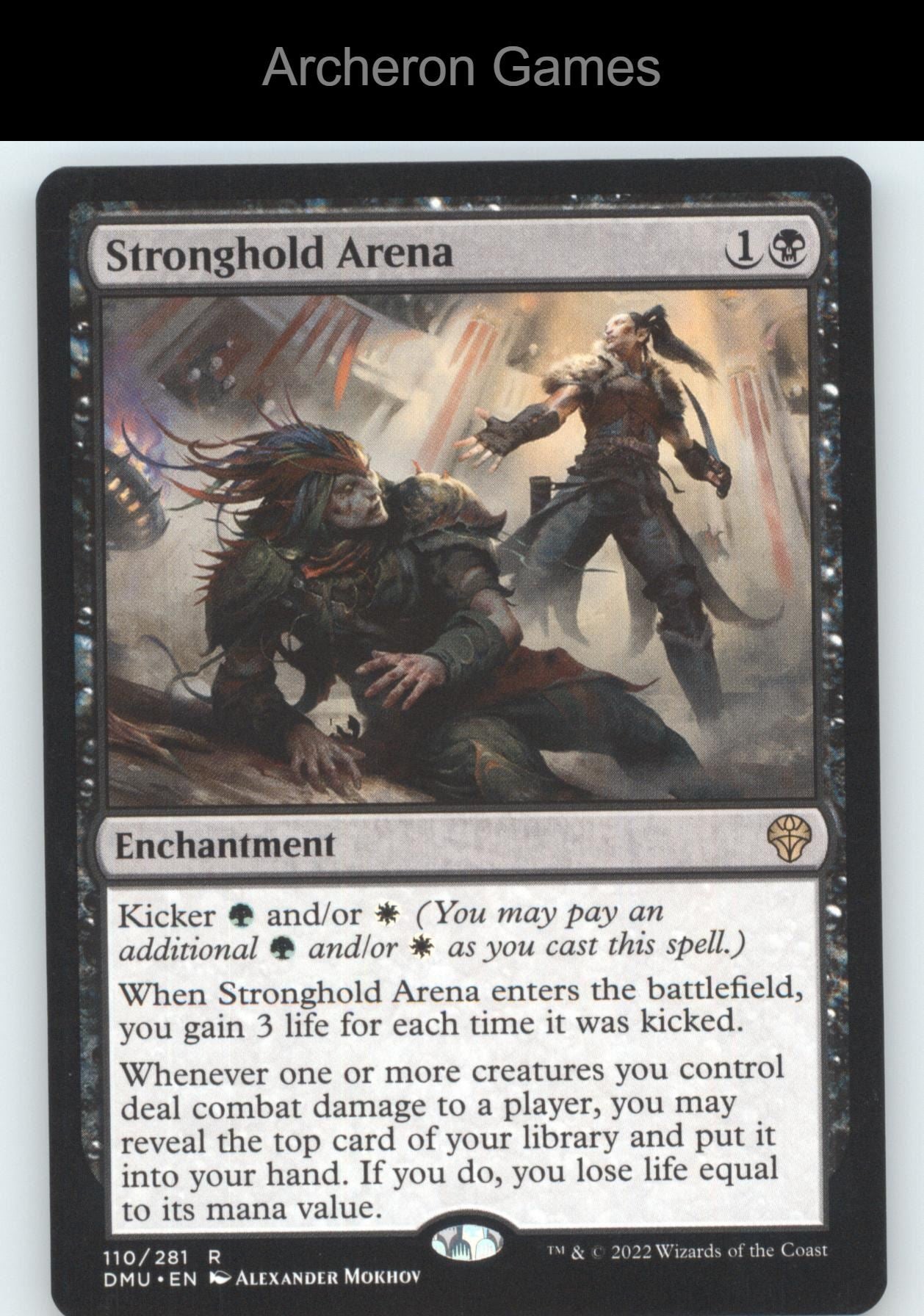 Stronghold Arena 110 R MTG Card Promo Pack: Dominaria United