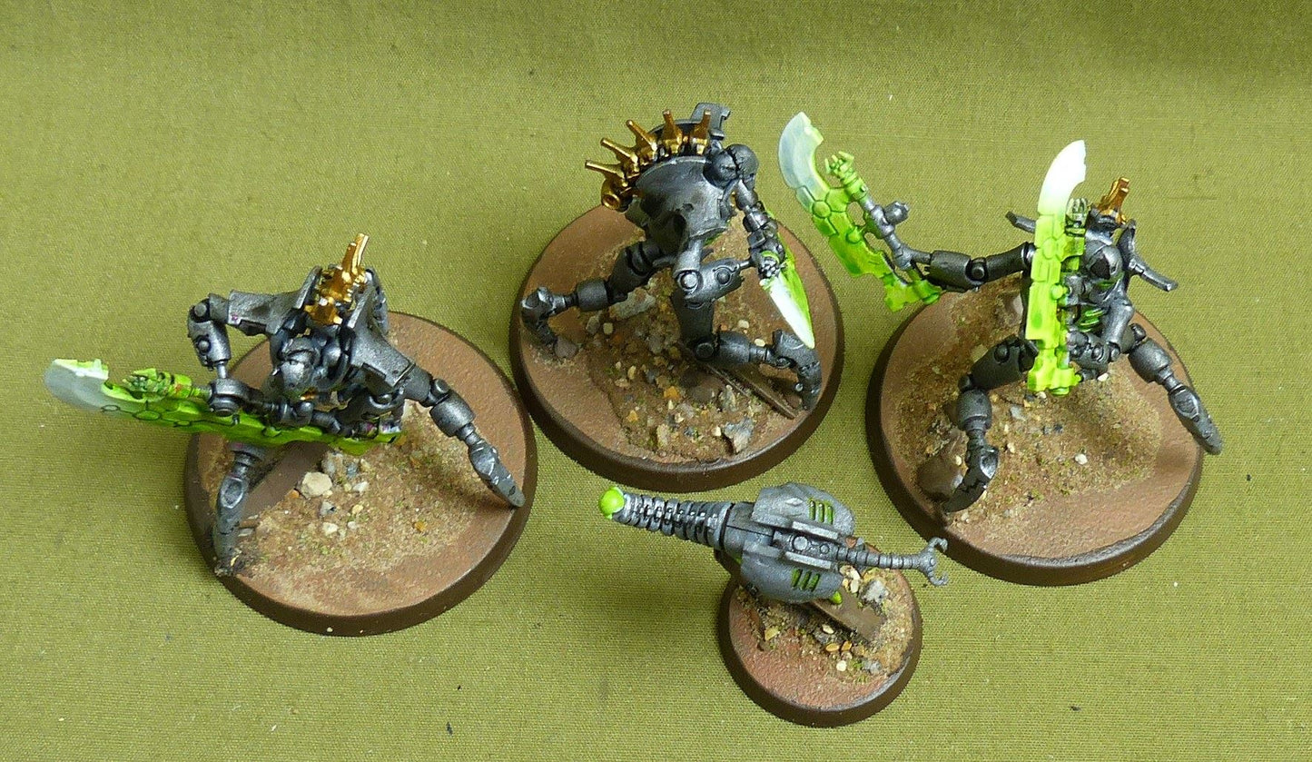 Skorpekh Destroyers painted - Necrons - Warhammer 40K #2DD