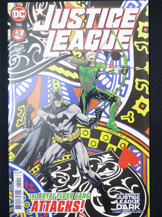 JUSTICE laegue #70 - B&B DC Comic #7RI