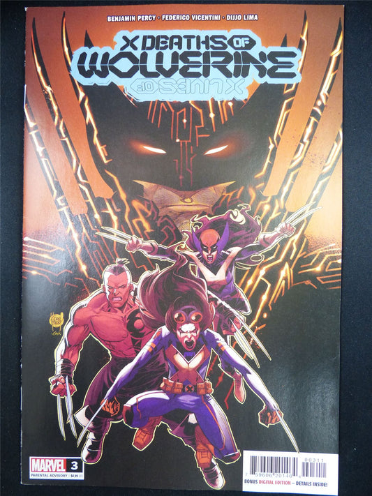 X Deaths of WOLVERINE #3 - Marvel Comic #1LW