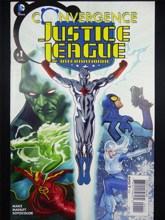 Convergence JUSTICE league International #1 - DC Comic #6BG