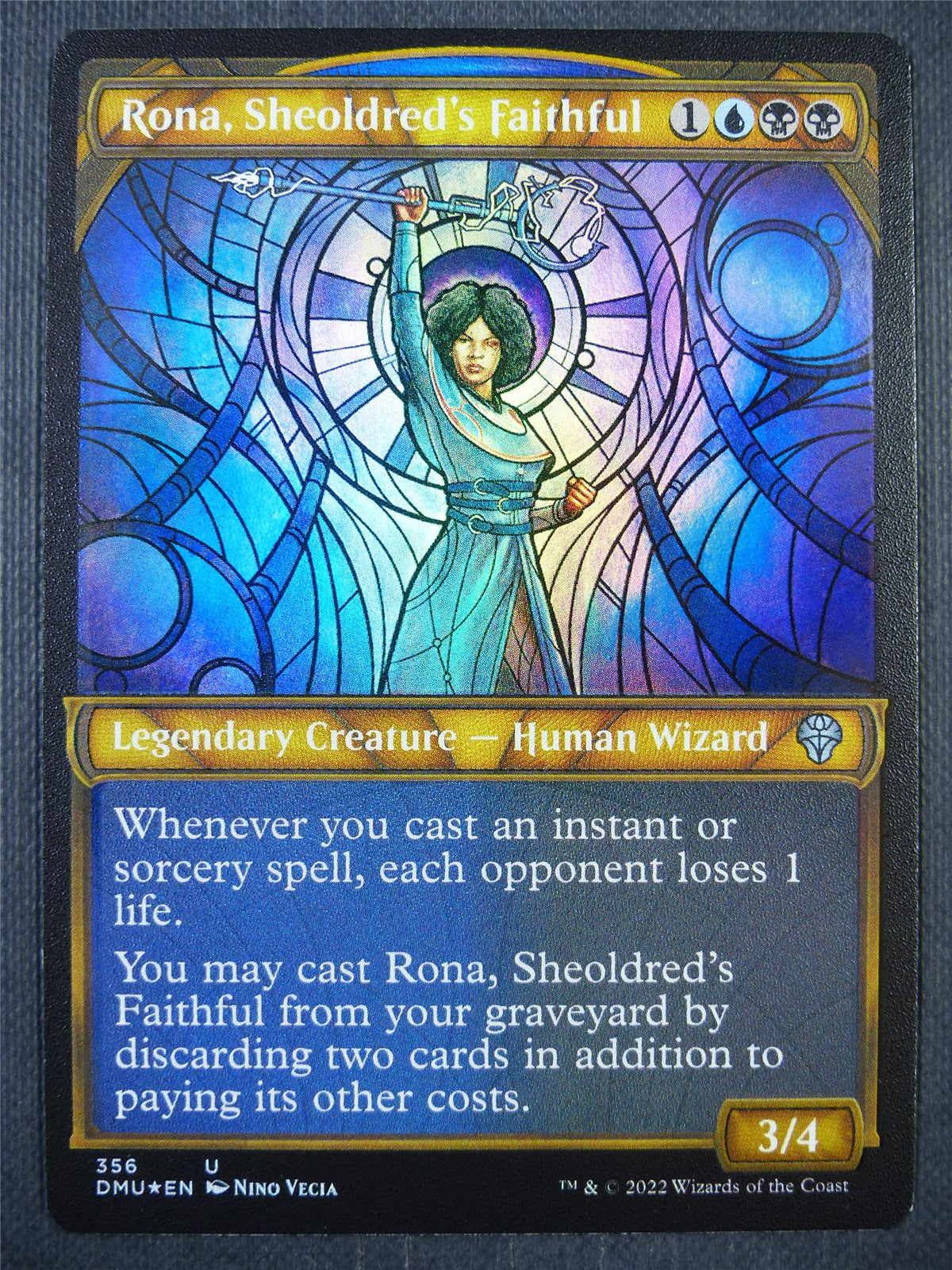 Rona Sheoldred's Faithful Textured Foil - Mtg Card #8R0