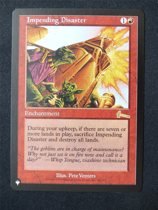 Impending Disaster - ULG - Mtg Card #5IG