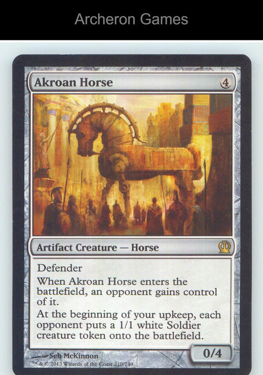 Akroan Horse THS 210 R MTG Card NM/EX+