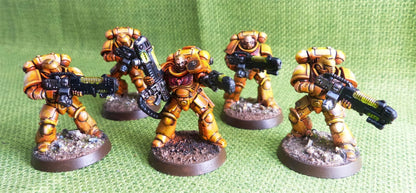 Hellblasters Squad x 5 Models Painted - Space Marines - Warhammer AoS 40k #IK