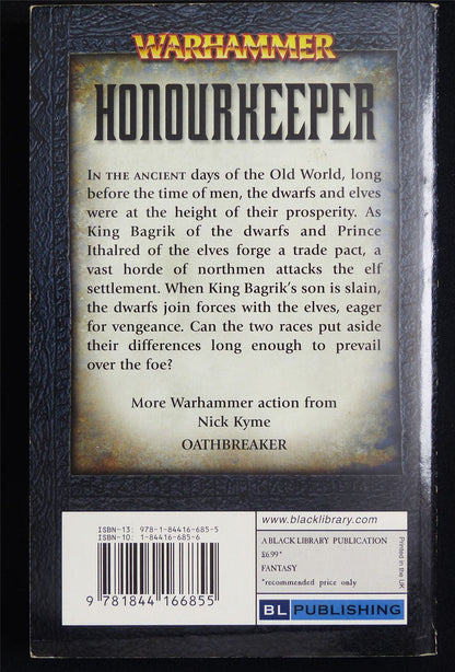 Honourkeeper - Warhammer Novel Softback #2L3