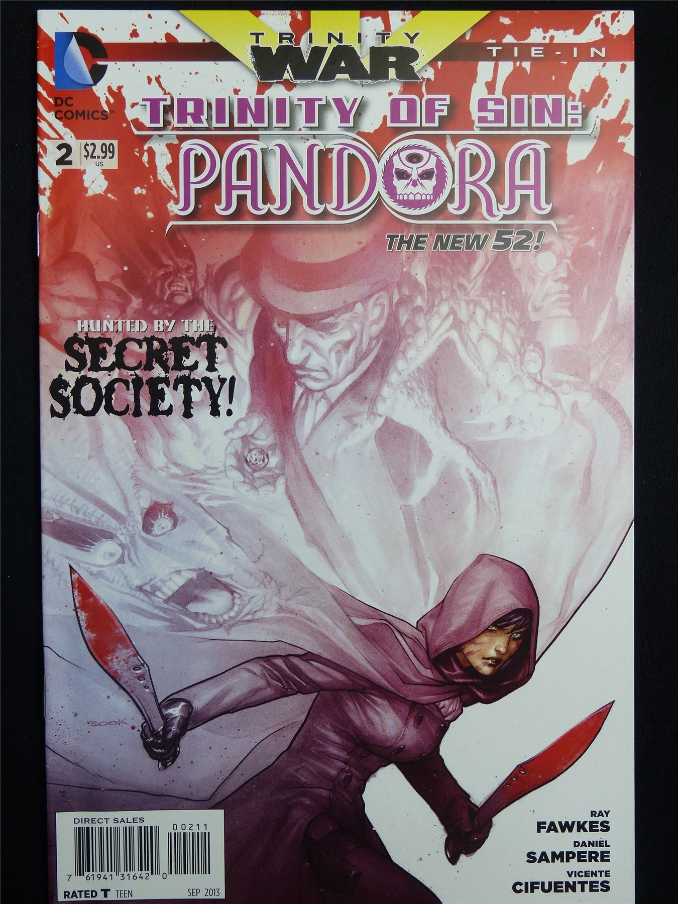 TRINITY of Sin: Pandora #2 - DC Comic #3QS