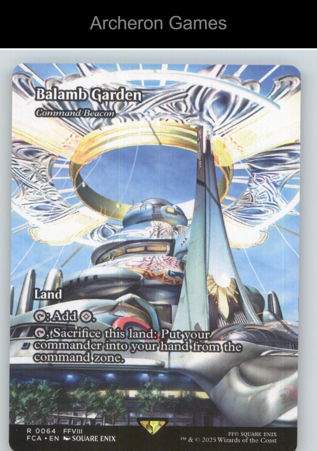 Balamb Garden - Command Beacon (Showcase) FCA 64 R MTG Card NM/EX+