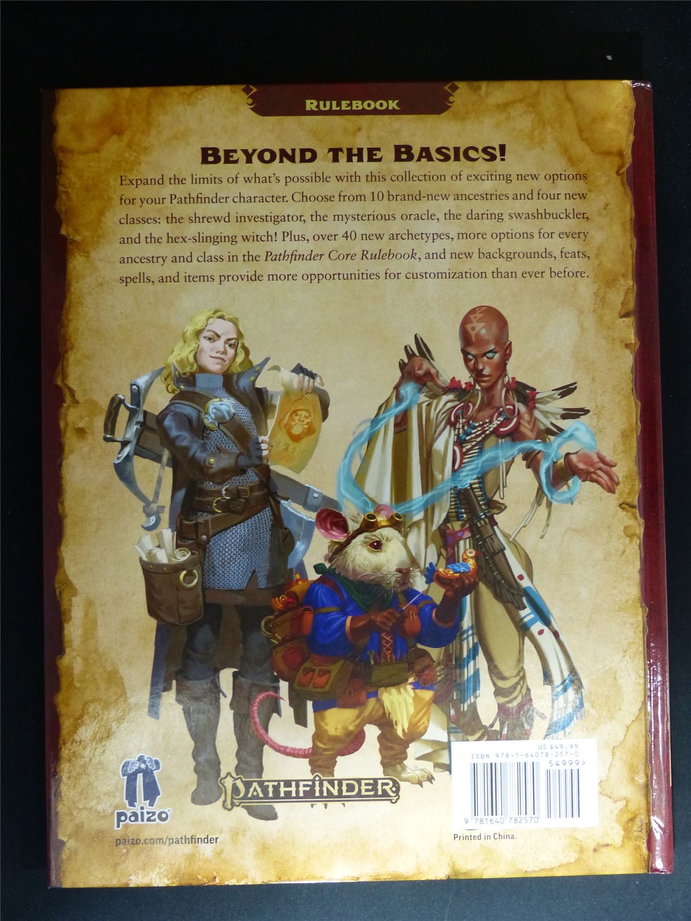 Pathfinder Second Edition: Advanced Player's Guide - Roleplay Hardback #3GM